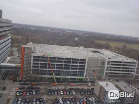 JKC UC Medical Garage Construction Timelapse