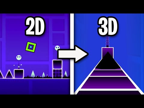 I Made Geometry Dash In FIRST PERSON