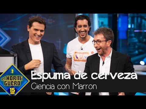Albert Rivera y Pablo Motos se convierten en auténtica espuma de cerveza - El Hormiguero