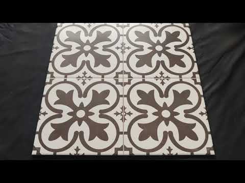 Płytka podłogowa hiszpańska Geotiles BOULEVARD Negro 45x45 gat. I