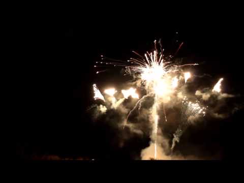 Abschlussfeuerwerk Rocking Halloween 31.10.2013 im Holiday Park