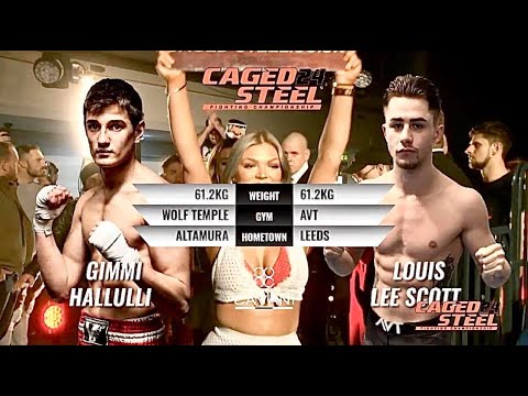 TEEN MMA - LIGHTNING STRIKES AGAIN -  LOUIS LEE SCOTT  -V-  GIMMI HALLULLI.  CAGED STEEL