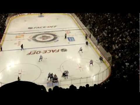 Winnipeg Jets first ever goal vs Montreal Canadiens!!!!