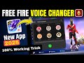 Free Fire Voice Changer App 2025 How To Change Voice In Free Fire Voice Changer App For FreeFire