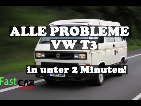 VW T3 ALL PROBLEMS in under 2 minutes! Engine WBX 1.9 2.1 MV SS DJ DG