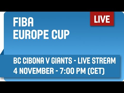 BC Cibona (CRO) v Antwerp Giants (BEL) - Live Stream - Group B - FIBA Europe Cup