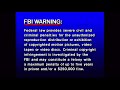 FBI Warning Logo