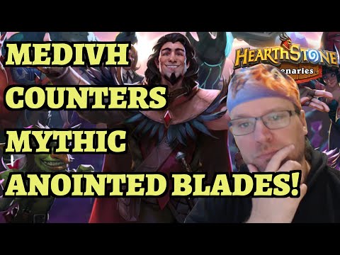 Medivh COUNTERS Mythic Anointed Blades - Boss Rush Level 260 Day 6 (Hearthstone Mercenaries)