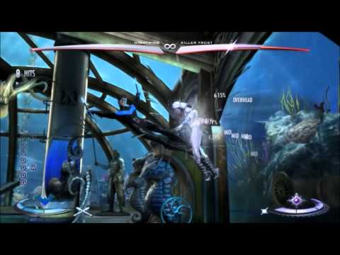 Nightwing Corner Combo into reversal wakeup