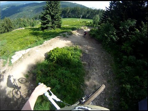 Wisła 09.06.2013 Helmet Cam GoPro Dylski Downhill Racing Team