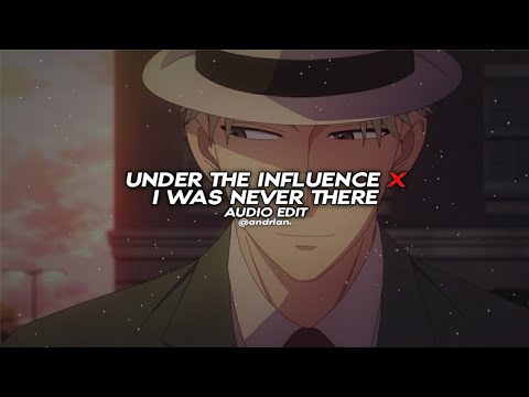 under the influence x i was never there 「chris brown & the weeknd」 | edit audio