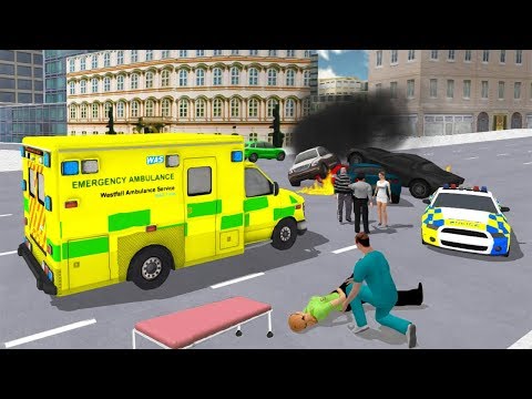 Ambulance Simulator Car Driving Doctor - Android Gameplay