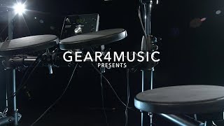Video thumbnail for Digital Drums 400 Compact Electronic Drum Kit by Gear4music Overview | Gear4music by Gear4music Guitars