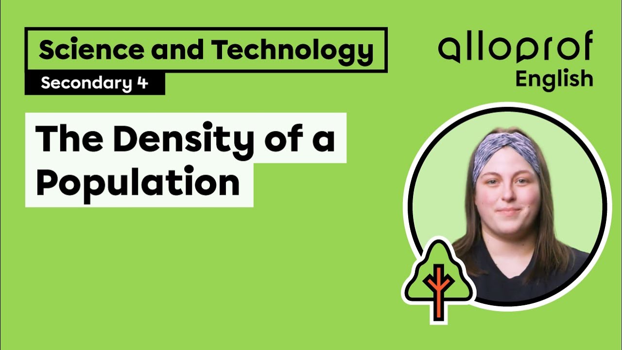 The Density of a Population