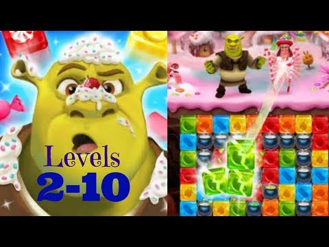 Shrek Sugar Fever (Levels 2-10) including BOSS LEVEL