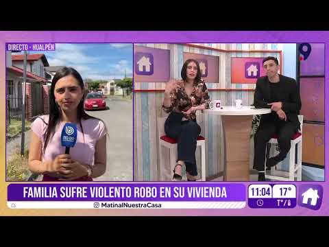Familia fue víctima de violento asalto en su vivienda en Hualpén