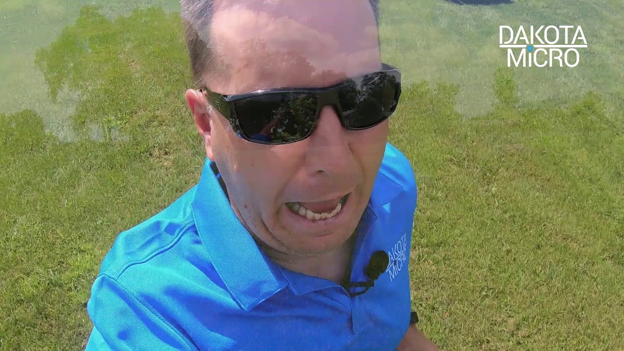 Drone dropping a camera in a water tank (100 feet)!