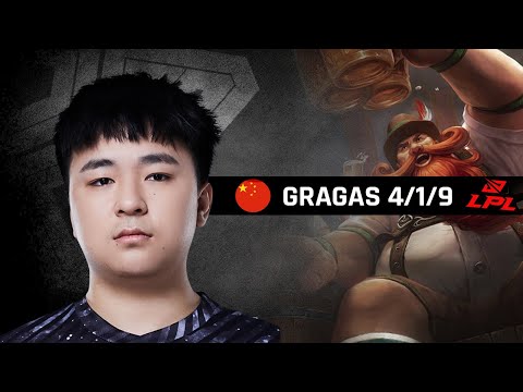 Highlights OMG Shanji with Gragas - LPL Spring 2022