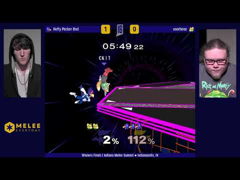 Indiana Melee Summit 2019 - Hefty Pecker Rod (Falco) vs voorhese (Fox) - Winners Finals