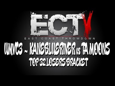 ECT5 - UMVC3 Top 32 Semi's KaneBlueriver vs TA Moons
