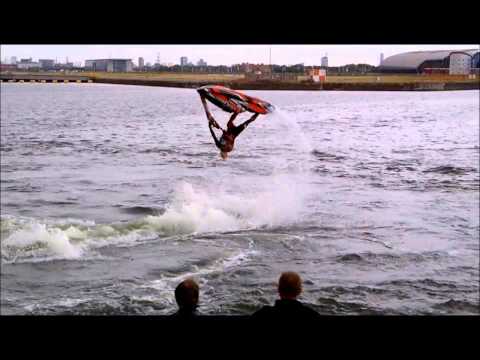 Jet Ski European Freestyle Championship 2014 Niels Willems London Docklands