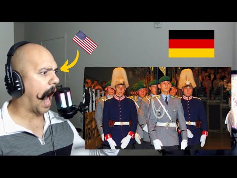Amerikanische Truppen marschieren in preußischer Tradition zur deutschen Ehrengarde | Kompanie Wa...