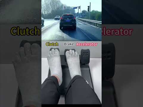 Mastering Manual Driving: Clutch, Brake & Accelerator Control!