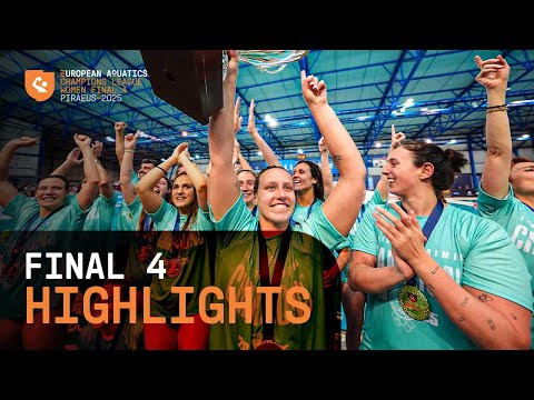 HIGHLIGHTS | Sant Andreu Lift the Trophy | Water Polo Champions League Women