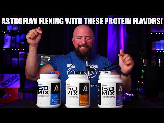 New ISOMIX by ASTROFLAV: INSANE Tasting Whey Protein Isolate