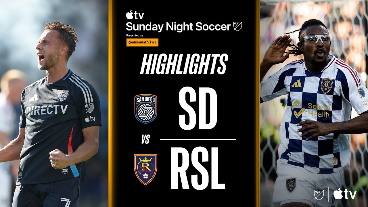 San Diego vs Real Salt Lake Highlights