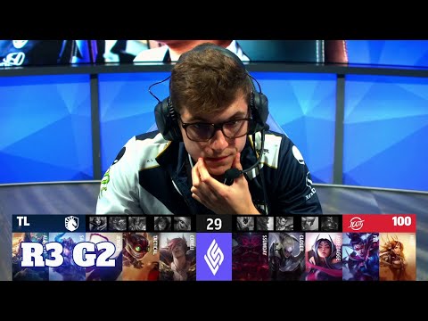 Team Liquid vs 100 Thieves - Game 2 | Round 3 Playoffs S11 LCS Summer 2021 | TL vs 100 G2