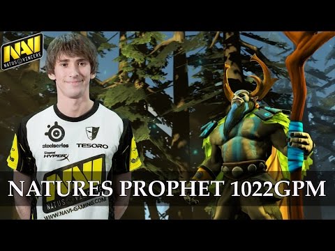 Na`Vi.Dendi Nature's Prophet gameplay [1022gpm] with funn1k BH | Dota 2 Gameplay