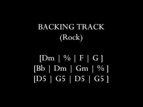 Backing Track Rock 01 - Dm - 128 BPM
