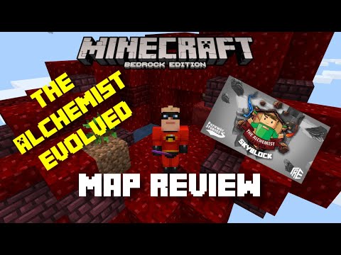 The Alchemist Evolved - Minecraft Map First Thoughts