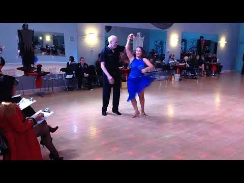 Filmore B. & Instructor Ashley Stabile from Ballroom U Samba Solo @DCDC