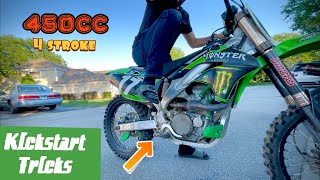 How to start a Dirt Bike EASY! Start First Kick Everytime