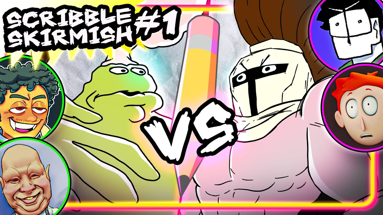 Battle of the Character Artists | SCRIBBLE SKIRMISH EP 01