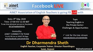 AINET FB Live with Dr. Dharmendra Sheth, Gujarat video