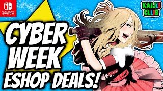 CYBER WEEK Nintendo Switch Eshop Sale! + LAST CHANCE Eshop Deals!