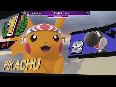 Smash@Sunken 33 Smash4 - Lightwave (Yoshi, Samus) vs Titan (Pikachu) - SSB4 Winners