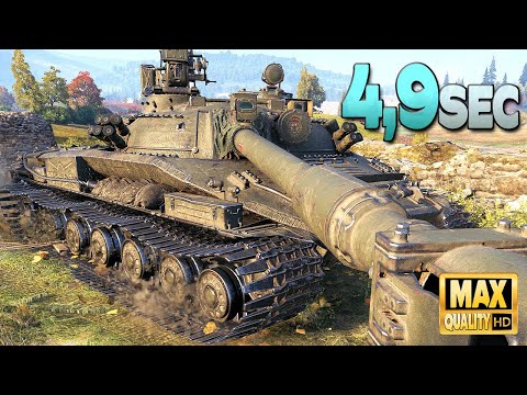 Obj. 907: 4,9sec brutal firepower - World of Tanks