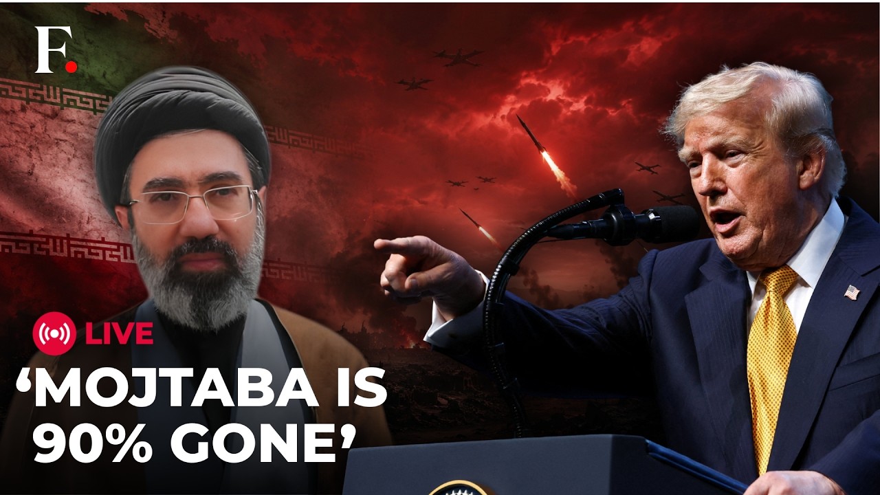 Trump LIVE: US President Trump Says Mojtaba Khamenei is '90% Gone' | US Iran War