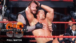 FULL MATCH: &quot;Stone Cold&quot; Steve Austin vs. Undertaker - WWE Title Match: SummerSlam 1998