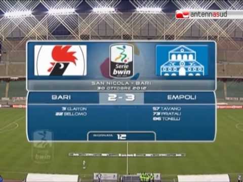 TG 31.10.12 Harakiri Bari: contro l'Empoli da 2-0 a 2-3!