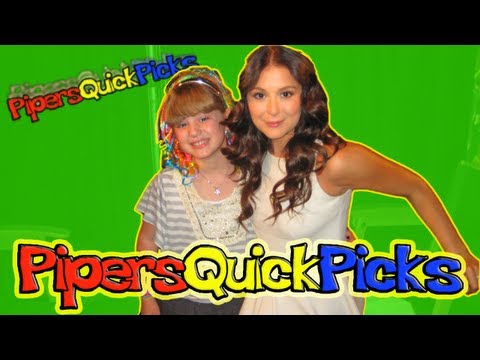 ALEXA VEGA EXCLUSIVE Interview with PIPER REESE at Spy Kids Press Event