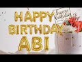 Abi Happy Birthday Song Happy Birthday Song For Abi