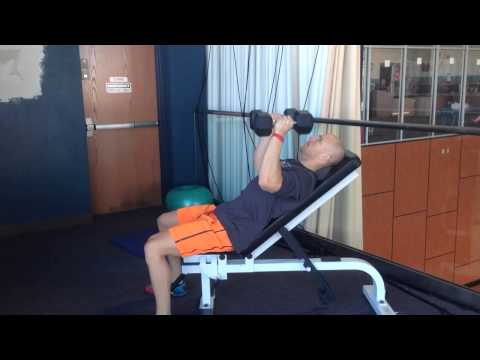 Neutral Grip Dumbbell Incline Bench Press