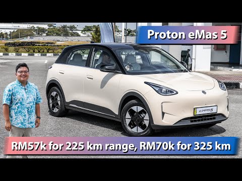 Proton eMas 5 walk-around – Malaysia's cheapest EV, up to 325 km range, from RM56,800