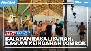 Balapan Rasa Liburan, Pembalap dan Kru WSBK Mandalika Kagumi Keindahan Lombok