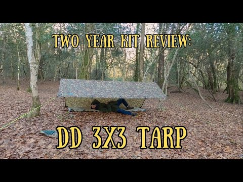 Two Year Kit Reviews - DD 3x3 Tarp